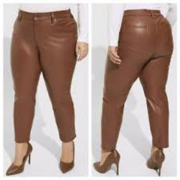 torrid Pants - Torrid The Perfect Skinny Faux Leather Pants In 22R